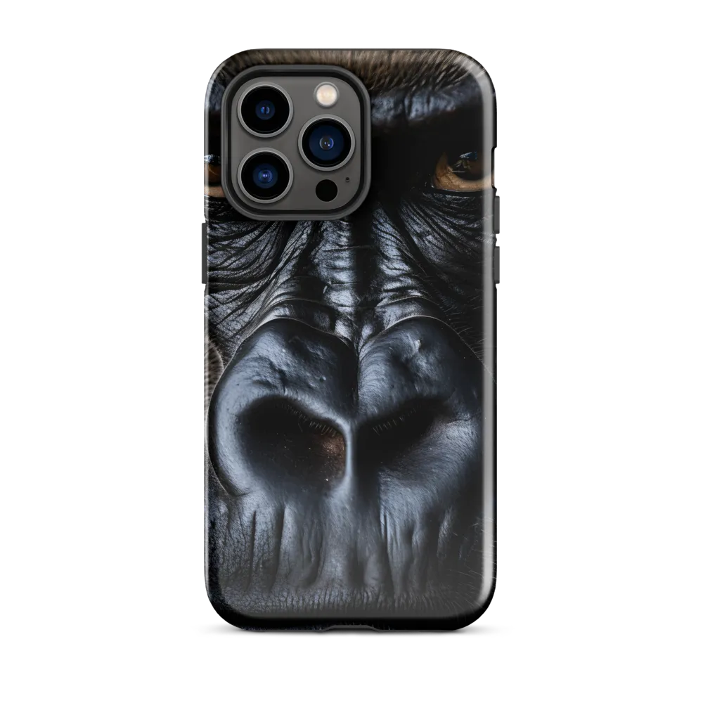 Gaze of the Wild: A Gorilla's Portrait