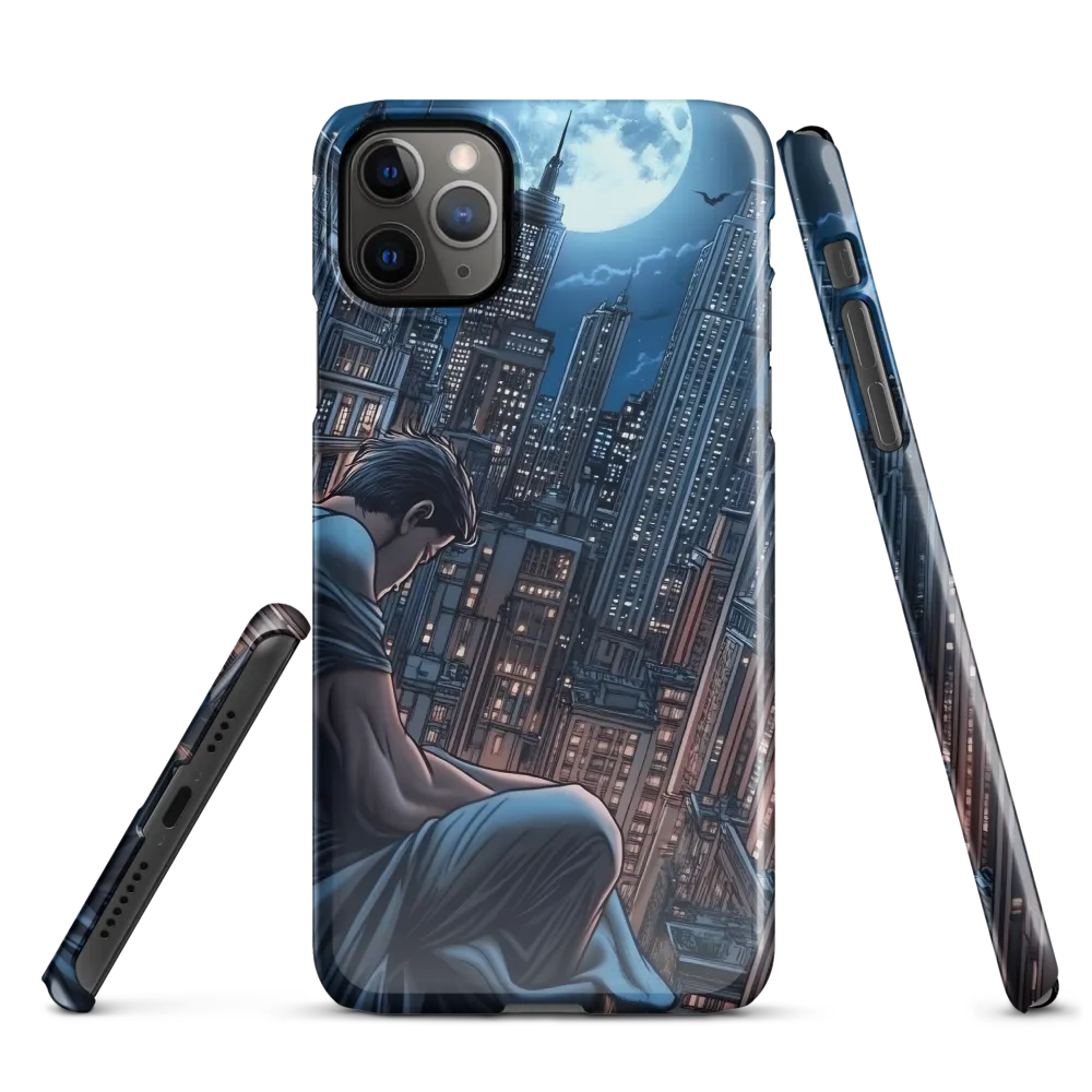 Reflections of a City Under the Moon | Phone Case |  11 Pro Max | Snap Case | Glossy