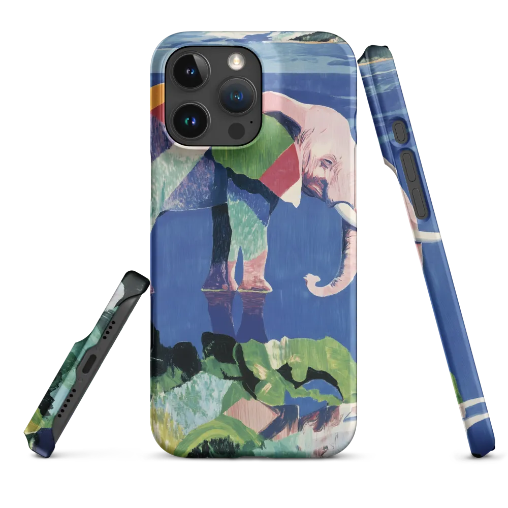 Serenity in Color: The Elephants of Reflection