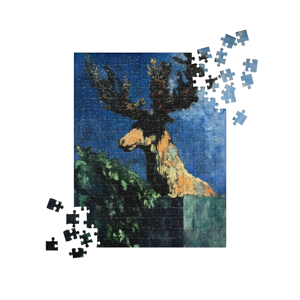 The Majestic Deer in Nature | Jigsaw Puzzle | 252 pieces