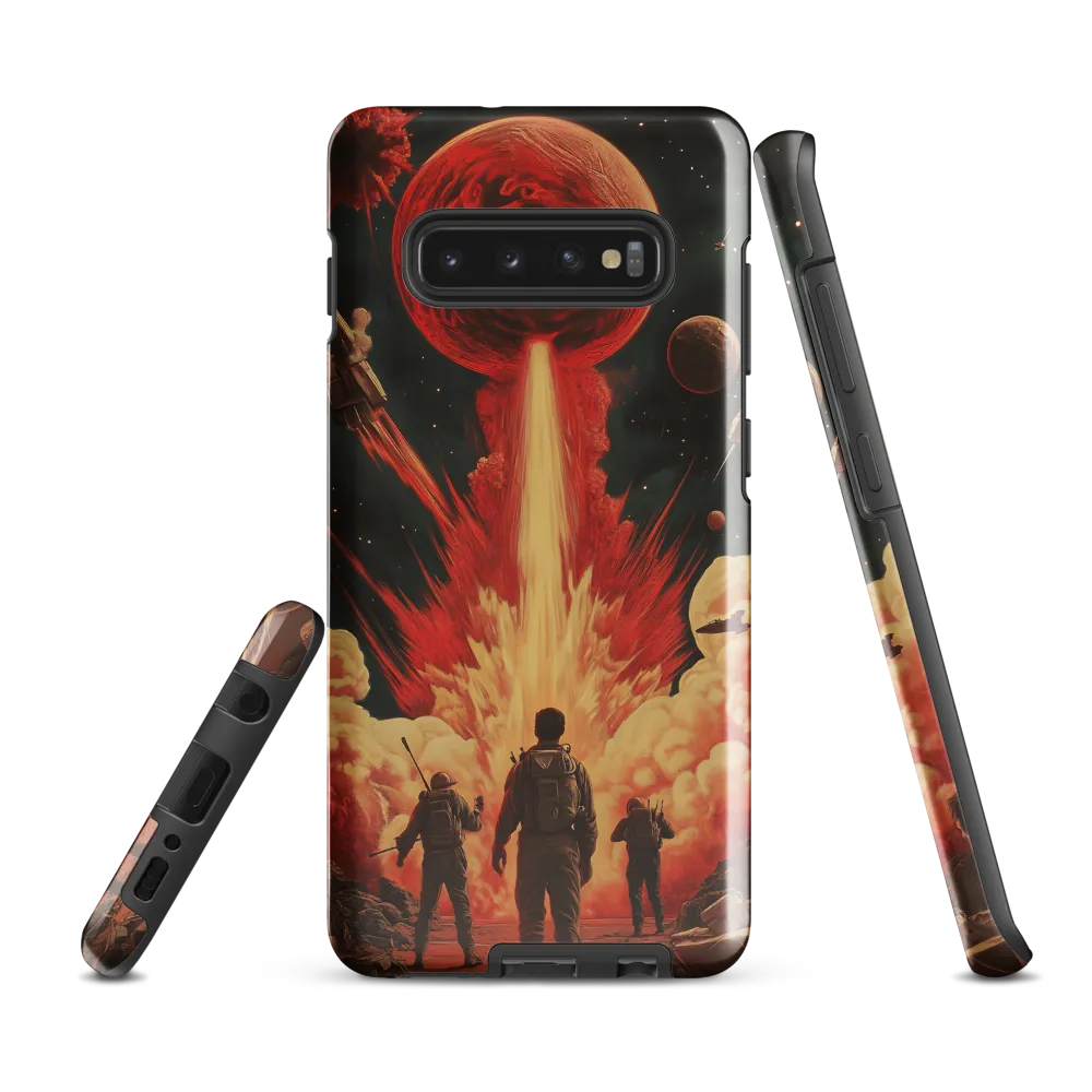 Eruption of the Cosmos | Phone Case |  S10 Plus | Tough Case | Glossy