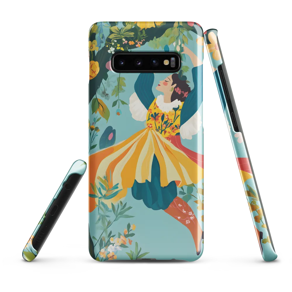 Dancing in Nature's Embrace | Phone Case |  S10 Plus | Snap Case | Glossy