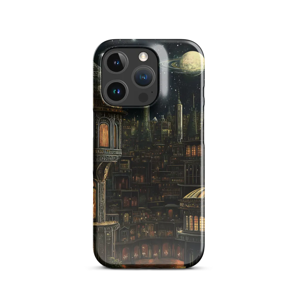 Celestial Enigma: A Surreal Cityscape