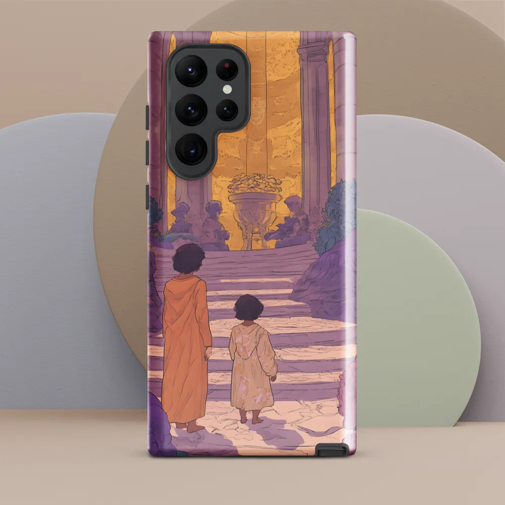 Journey into the Light | Phone Case |  S22 Ultra | Tough Case | Glossy