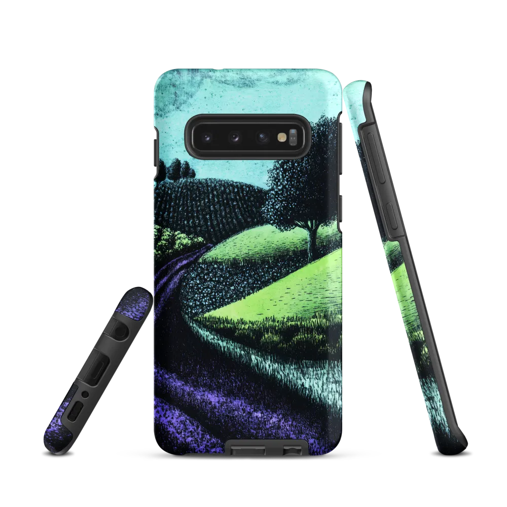 Winding Serenity: A Modern Landscape