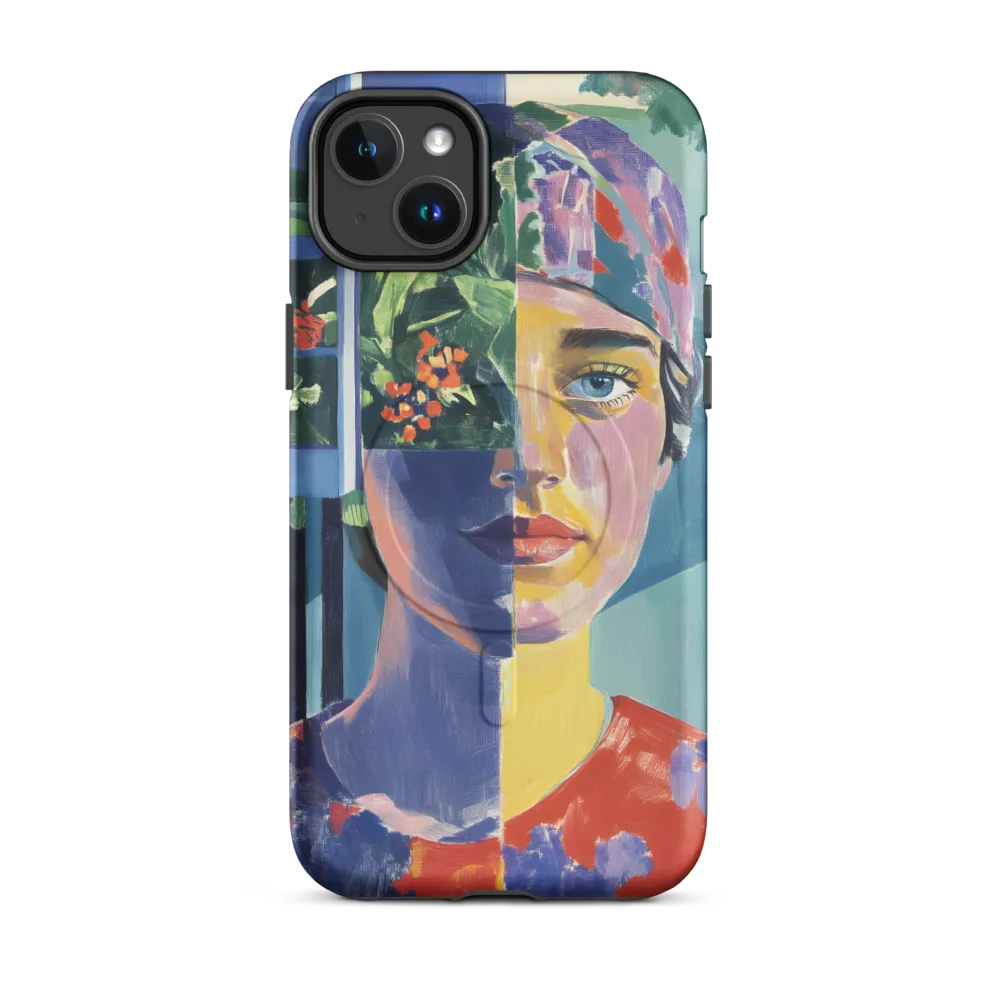 Nature's Reflection: A Portrait of Harmony | Phone Case |  14 Plus | MagSafe® Tough Case | Matte