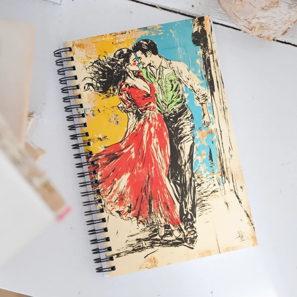 Dance of Passion | Spiral Notebook