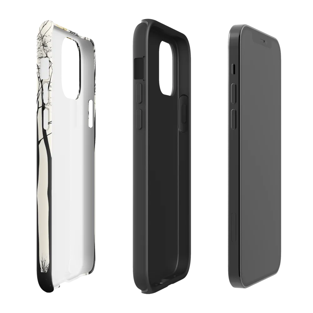 Silhouetted Serenity | Phone Case |  12 Pro | Tough Case | Matte