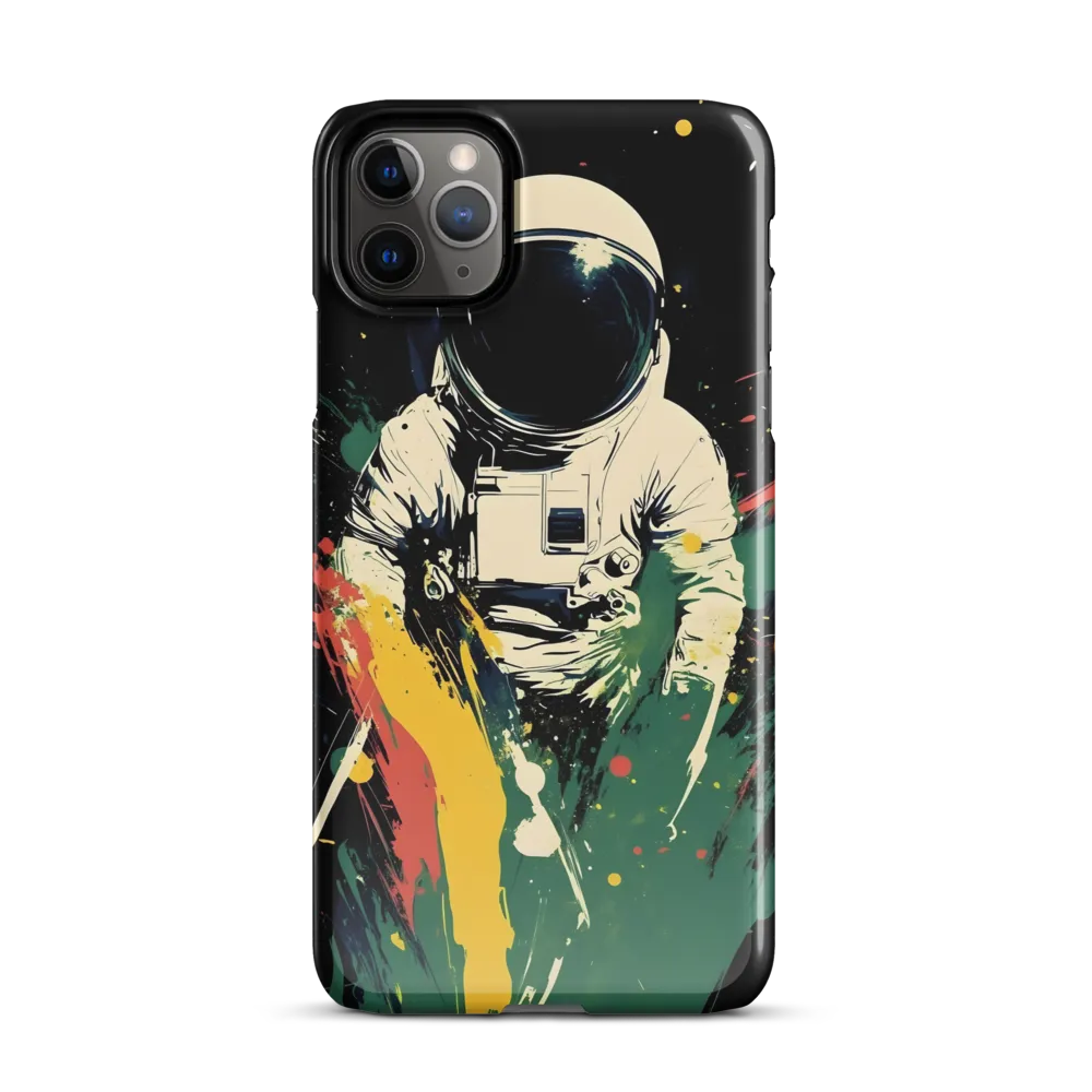 Cosmic Splash: The Astronaut's Journey | Phone Case |  11 Pro Max | Snap Case | Glossy