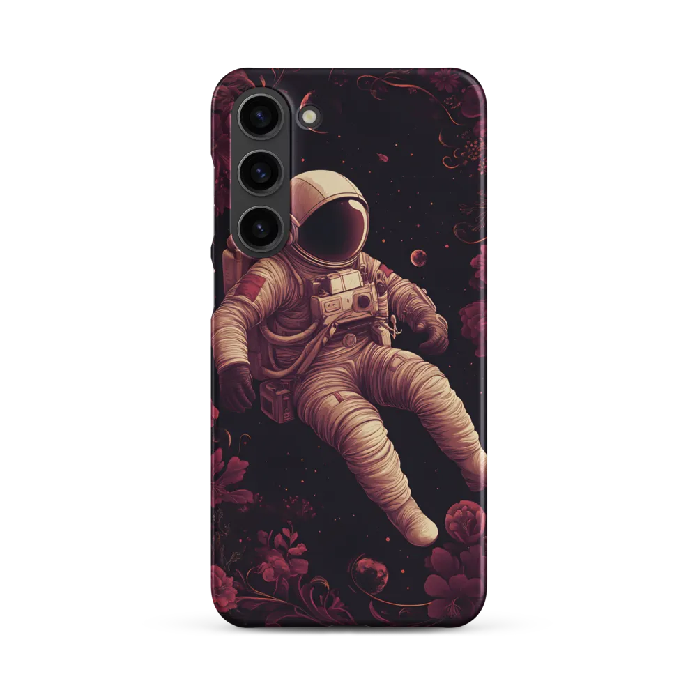 Cosmic Bloom: An Astronaut's Journey