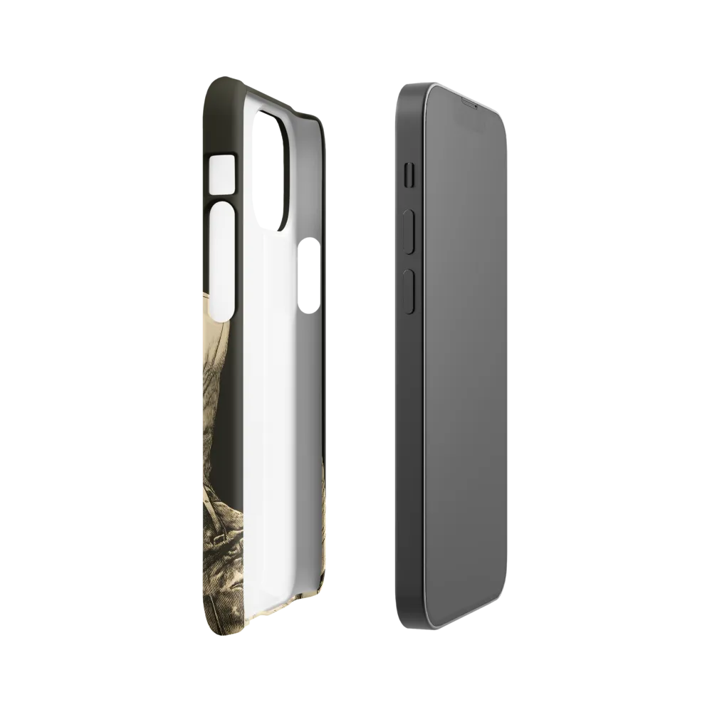 Desperate Gaze | Phone Case |  13 Mini | Snap Case | Matte