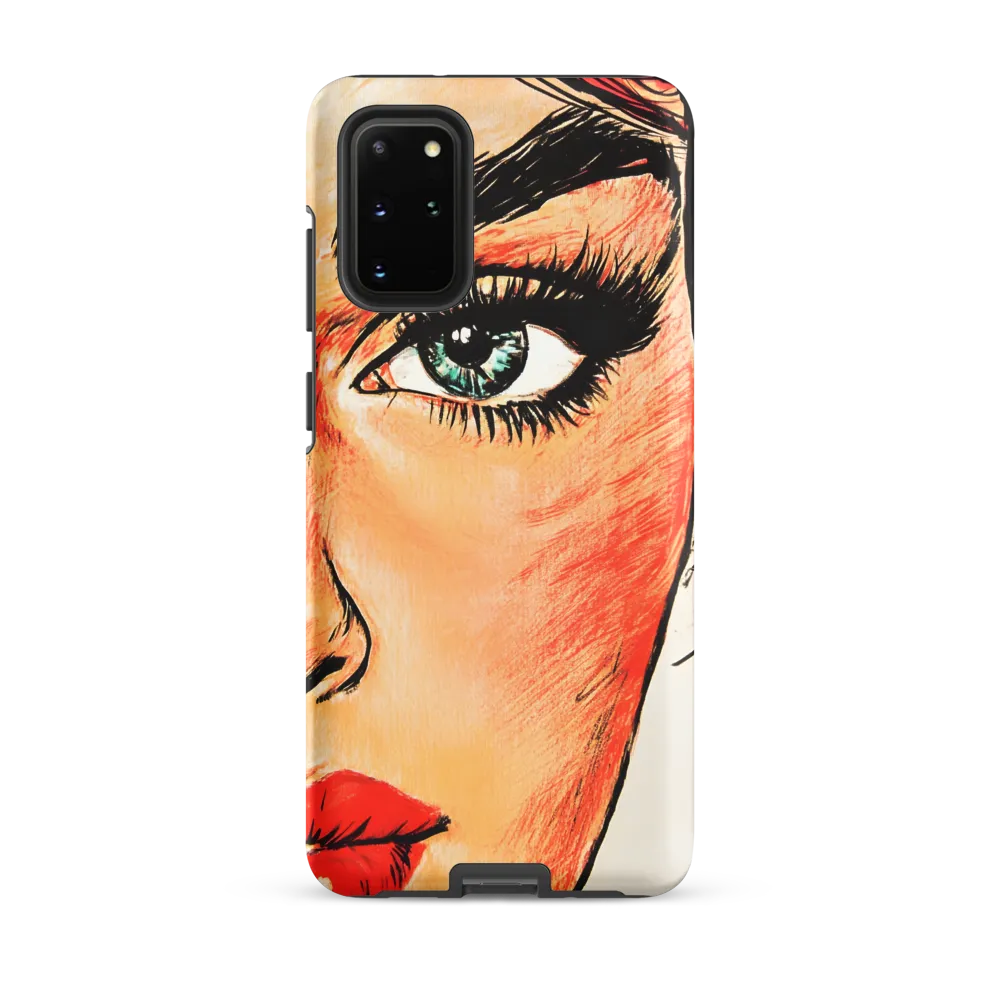 Gaze of Elegance | Phone Case |  S20 Plus | Tough Case | Matte