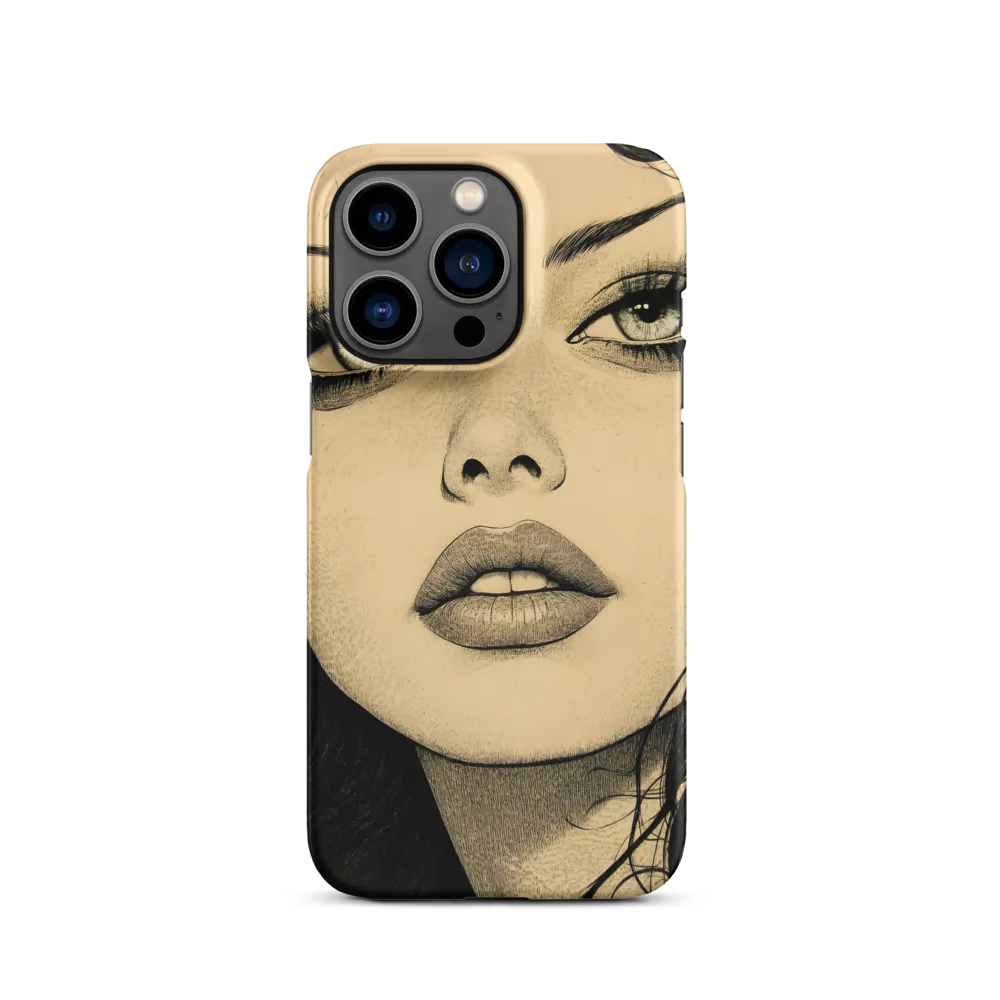 Enigmatic Gaze | Phone Case |  13 Pro | Snap Case | Matte