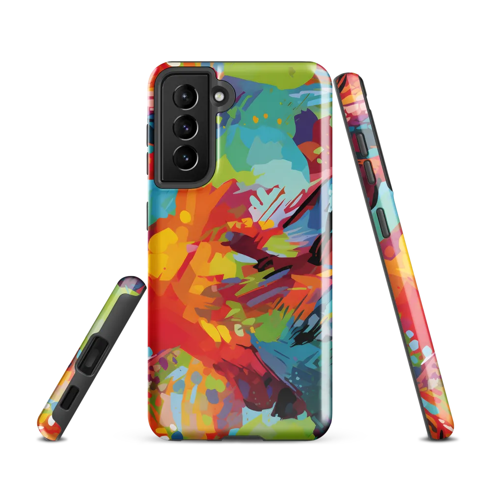 Colorful Lizard: An Abstract Adventure