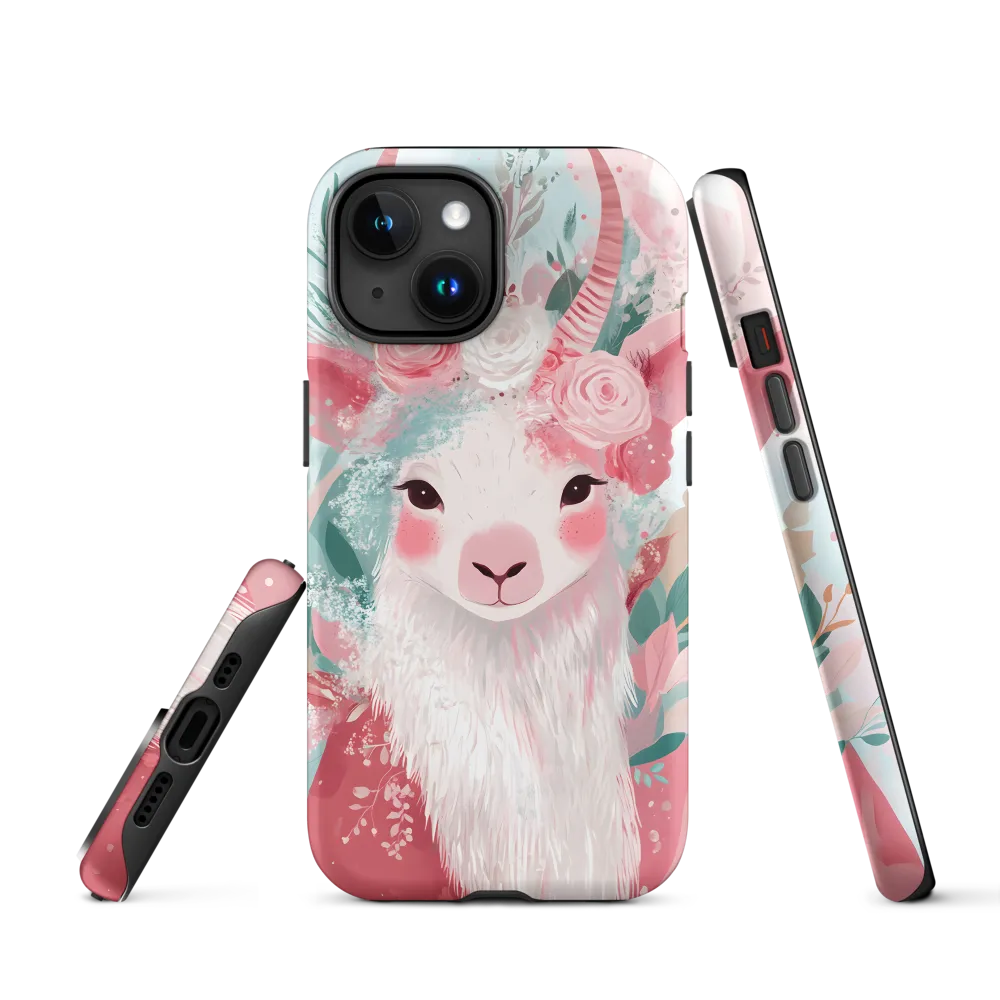 Spring Whimsy: The Floral Goat
