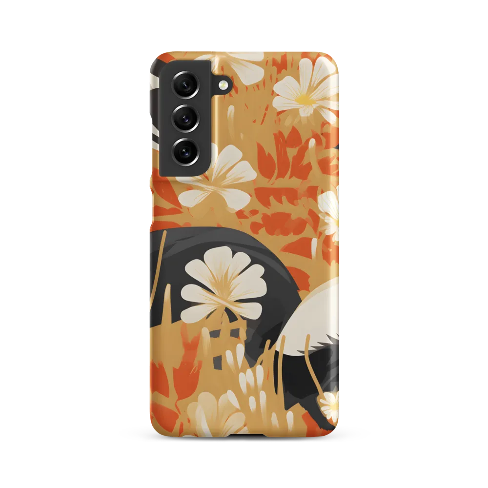Whimsical Badgers in Bloom