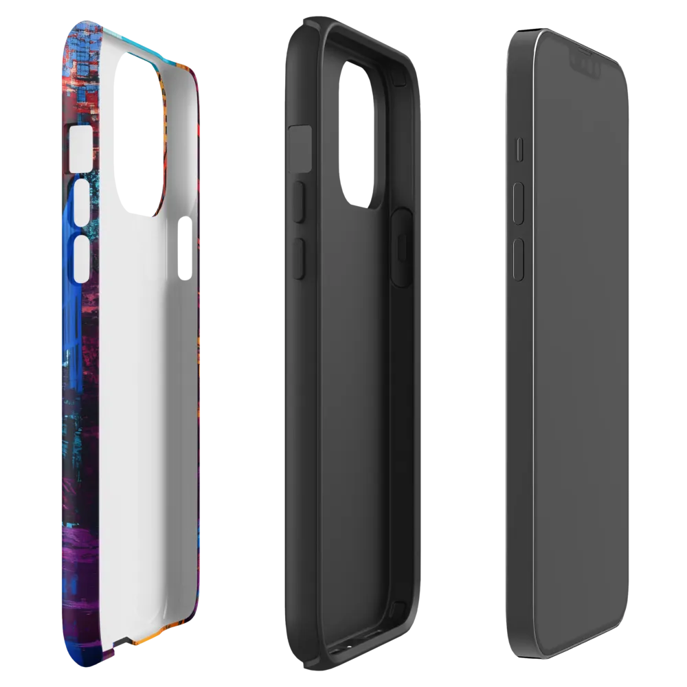 Vibrant Urban Horizons | Phone Case |  13 Pro Max | Tough Case | Matte