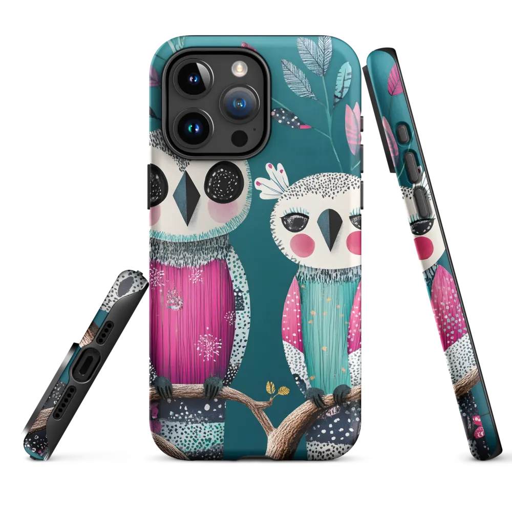 Whimsical Duo: A Celebration of Nature and Color
