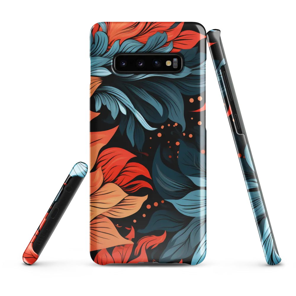 Floral Symphony in Color | Phone Case |  S10 Plus | Snap Case | Glossy