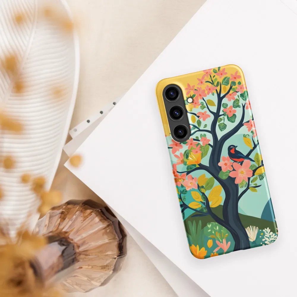 Spring Blossoms: A Serene Encounter
