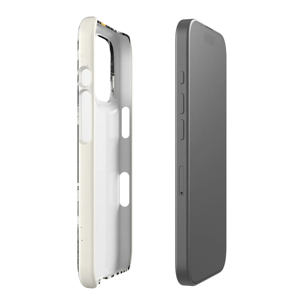 Urban Symphony: Aerial Intersection | Phone Case |  16 Pro | Snap Case | Glossy