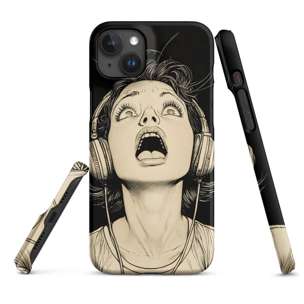 Sonic Exclamation | Phone Case |  15 Plus | Snap Case | Matte