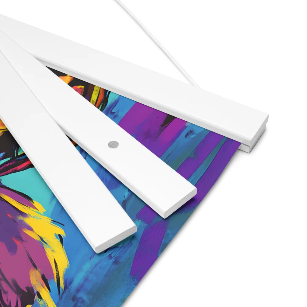 Guardian of Colors | Poster With White Wood Hanger | 12″×12″