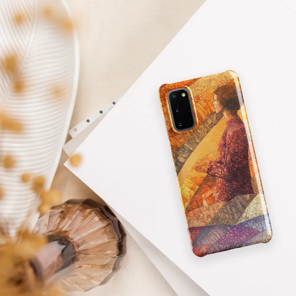 Whispers of Contemplation | Phone Case |  S20 | Snap Case | Glossy
