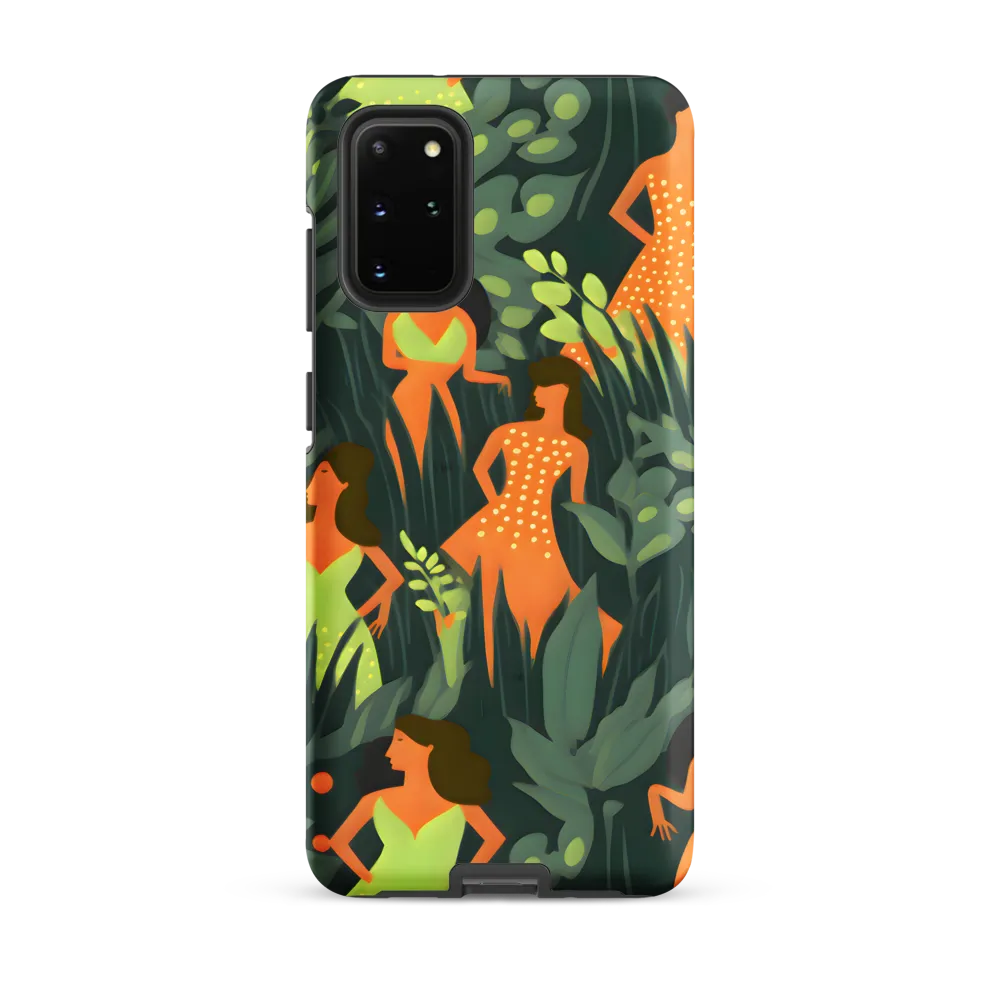 Playful Harmony in Patterns | Phone Case |  S20 Plus | Tough Case | Matte
