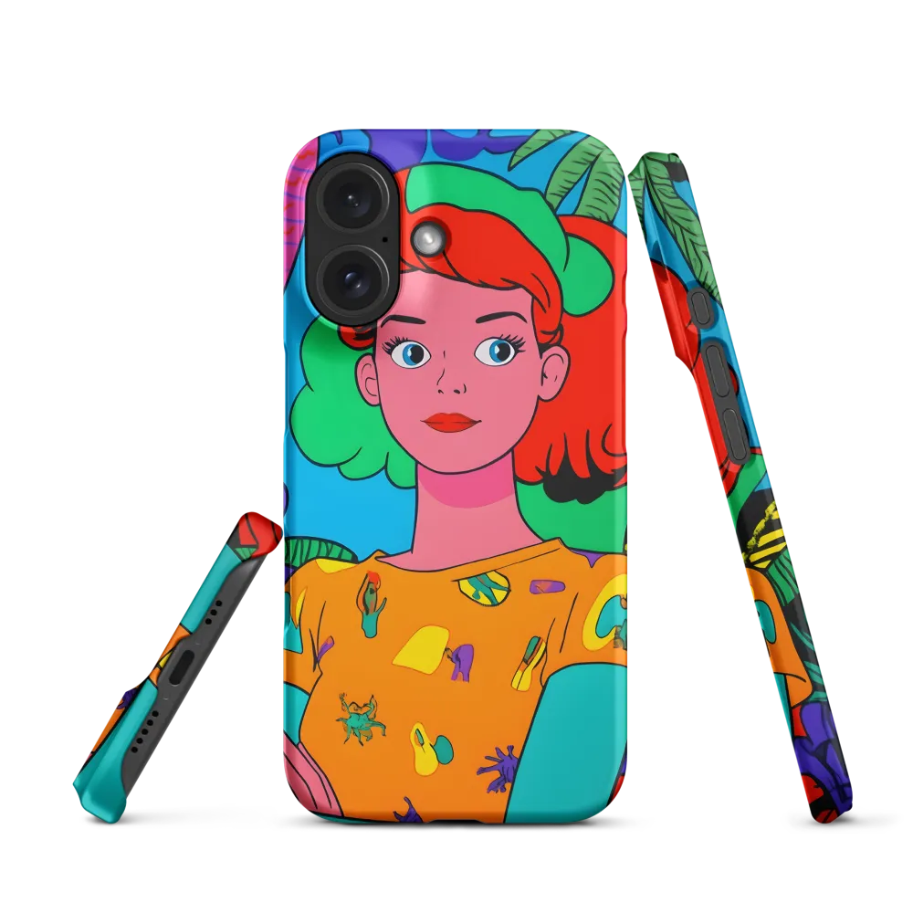 Tropical Vibes: A Playful Portrait
