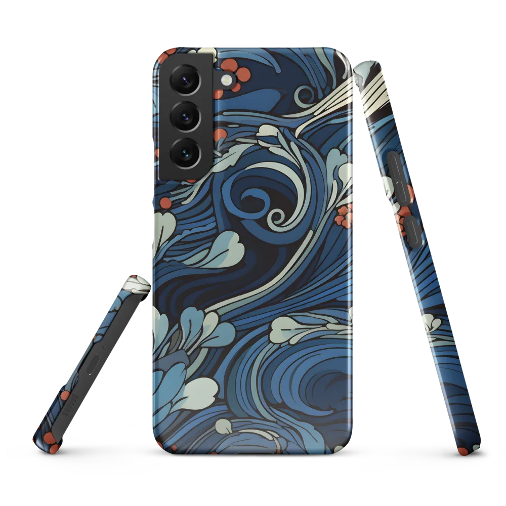 Nature's Elegance: An Oceanic Tapestry | Phone Case |  S22 Plus | Snap Case | Glossy