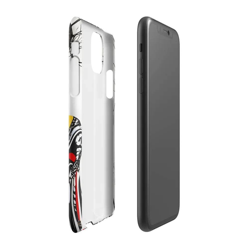 Whispers of the Abstract | Phone Case |  11 | Snap Case | Glossy