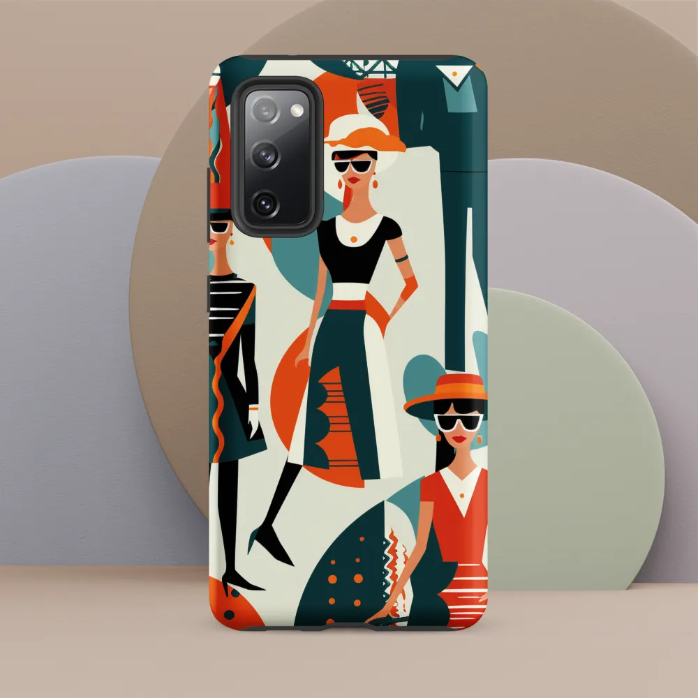 Chic Figures in Pop Art