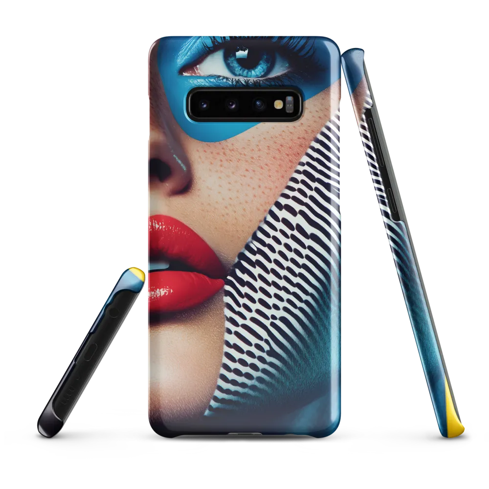 Bold Expressions: A Modern Portrait | Phone Case |  S10 Plus | Snap Case | Glossy