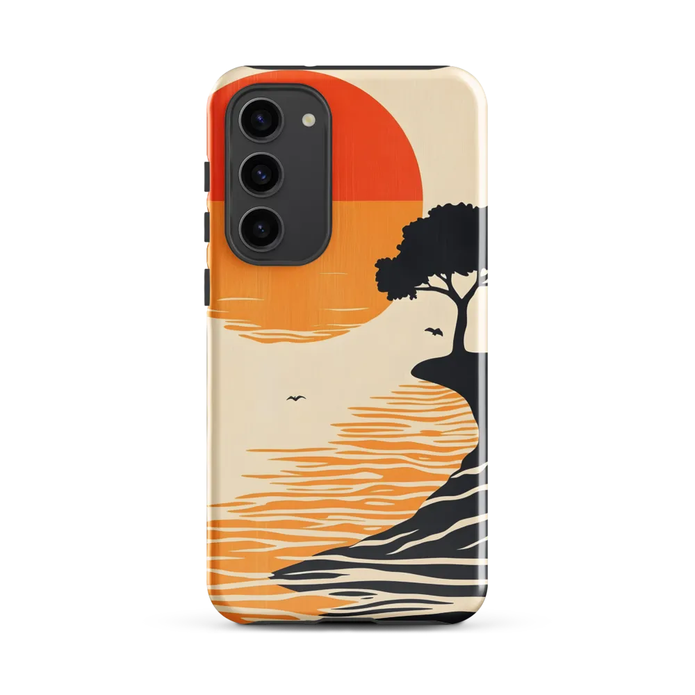 Serene Sunset | Phone Case |  S23 Plus | Tough Case | Glossy