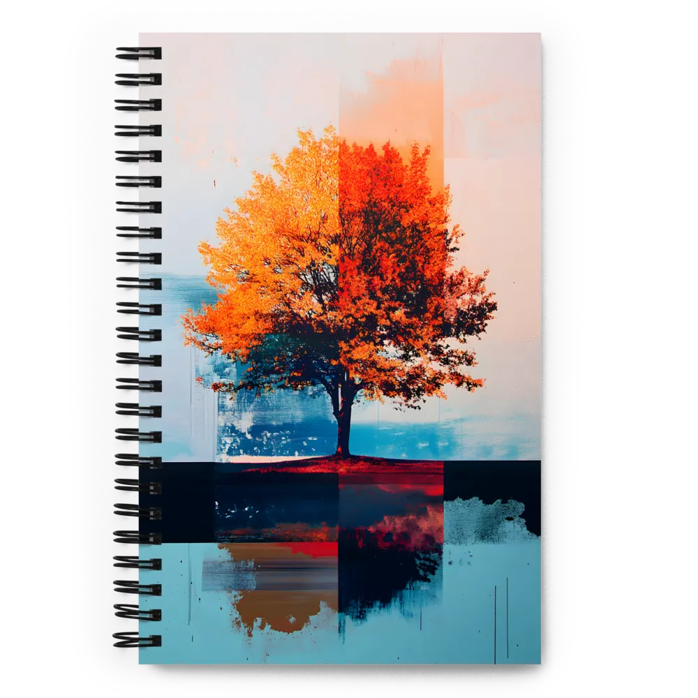 Reflections of Autumn | Spiral Notebook