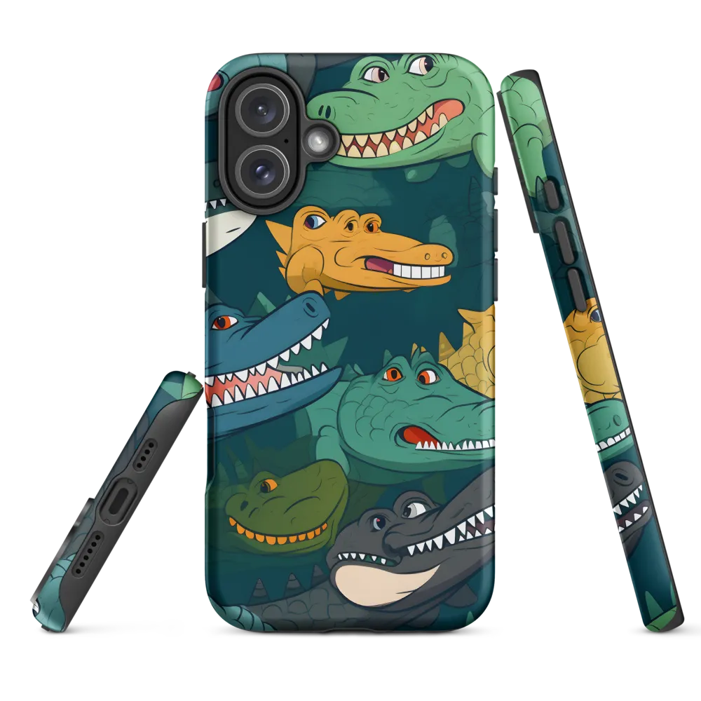 Cheerful Crocodilian Parade