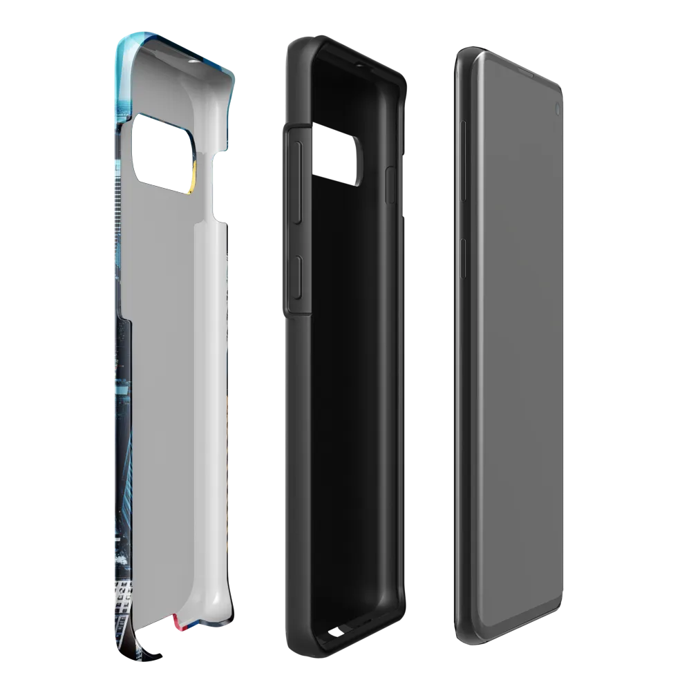 Dynamic Urban Symphony | Phone Case |  S10 Plus | Tough Case | Glossy