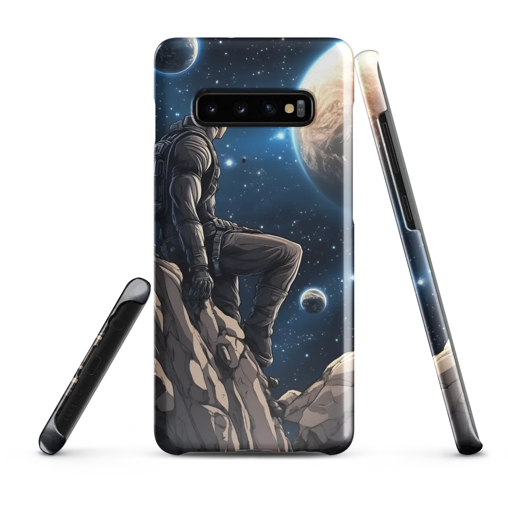 Gazing Into the Cosmos | Phone Case |  S10 Plus | Snap Case | Glossy