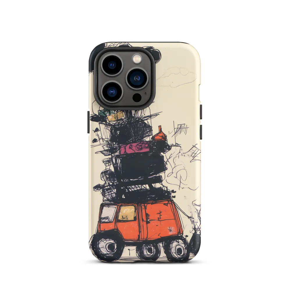 The Whimsical Hauler | Phone Case |  13 Pro | Tough Case | Matte