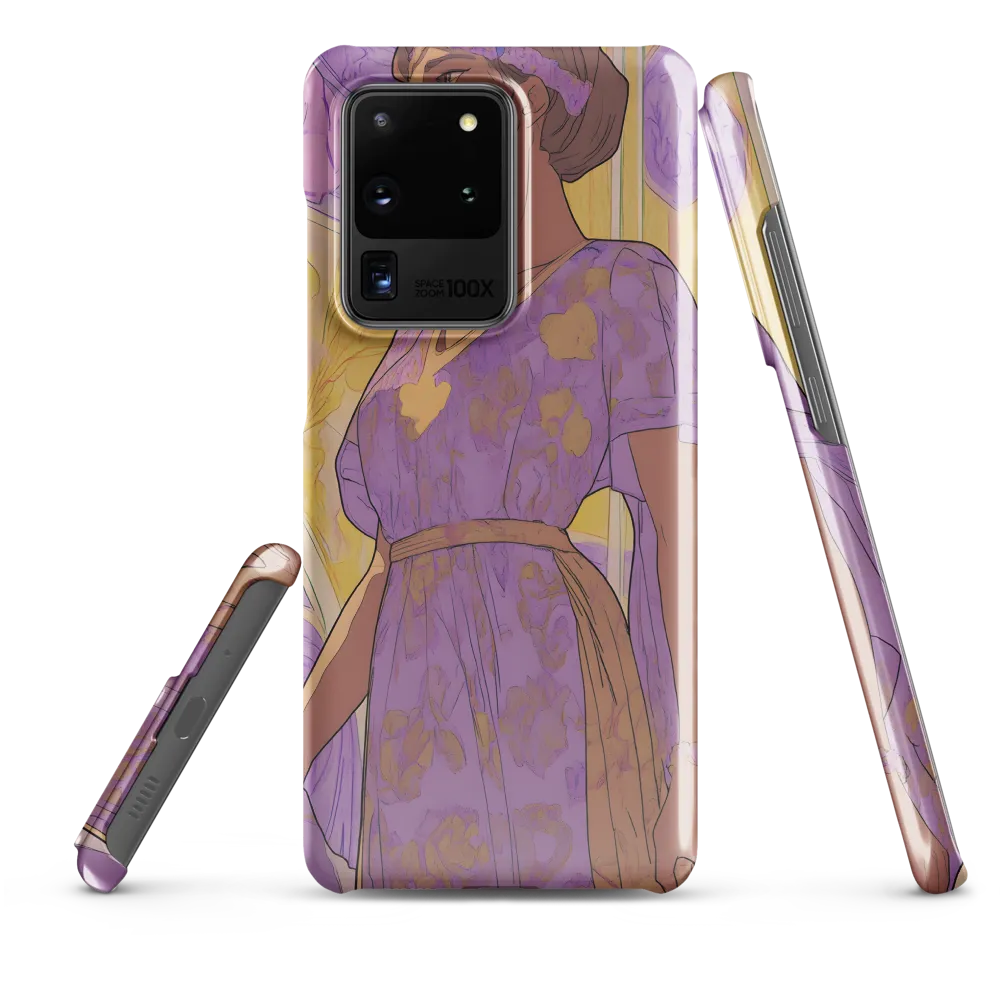 Elegance in Floral Harmony | Phone Case |  S20 Ultra | Snap Case | Glossy