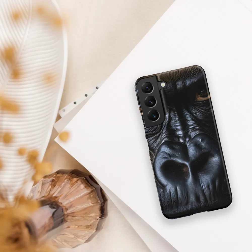 Gaze of the Wild: A Gorilla's Portrait