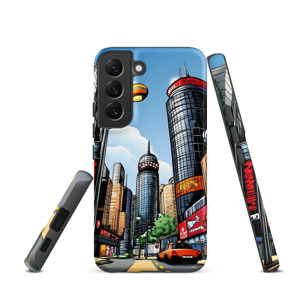 Urban Pulse: A Comic Cityscape