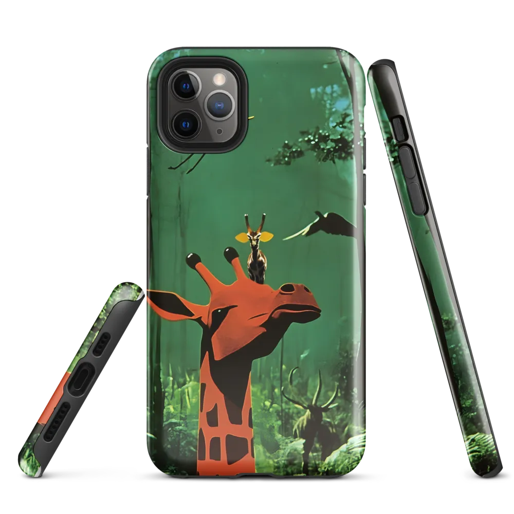 The Dreamscape of A Giraffe | Phone Case |  11 Pro Max | Tough Case | Glossy