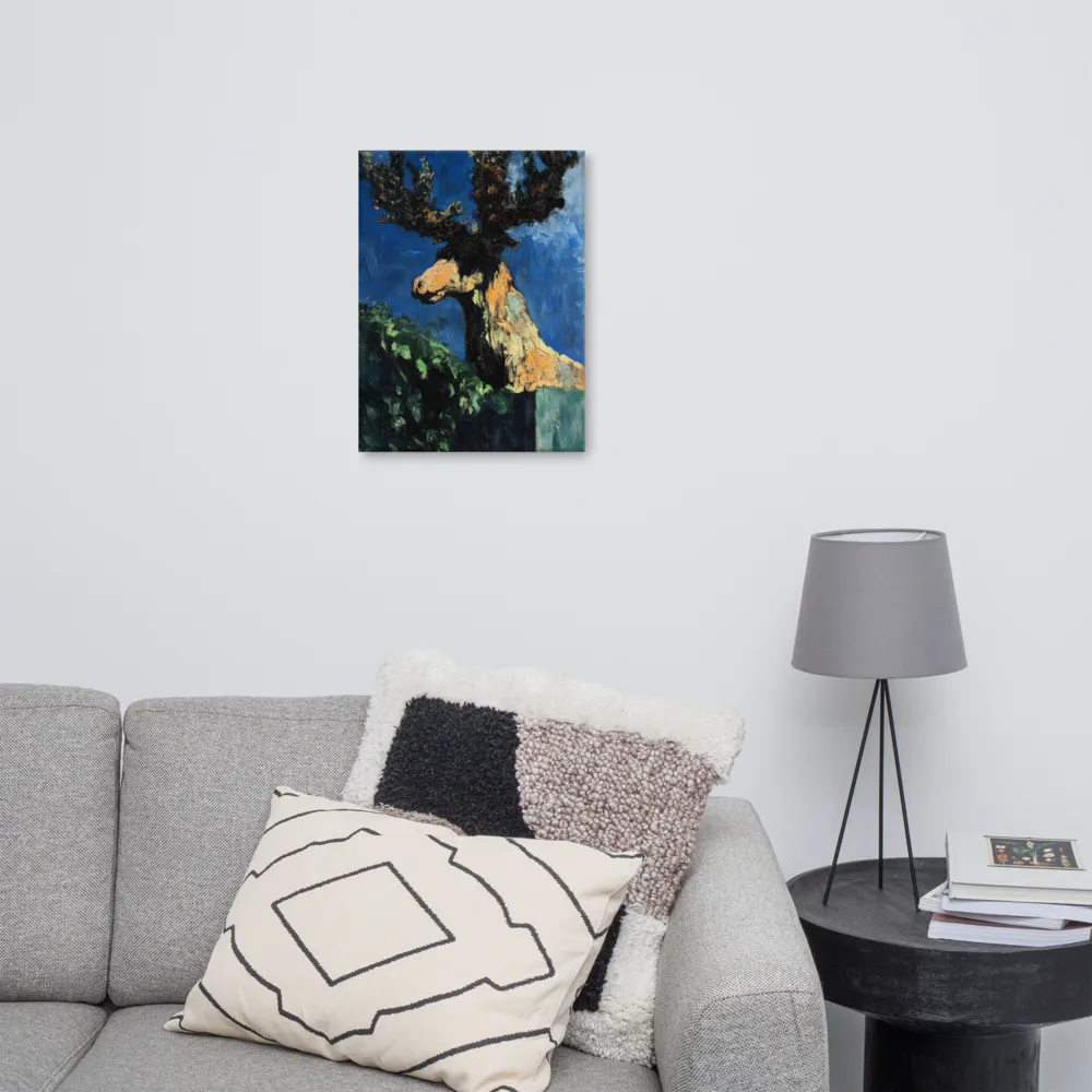 The Majestic Deer in Nature | Canvas | 18″×24″
