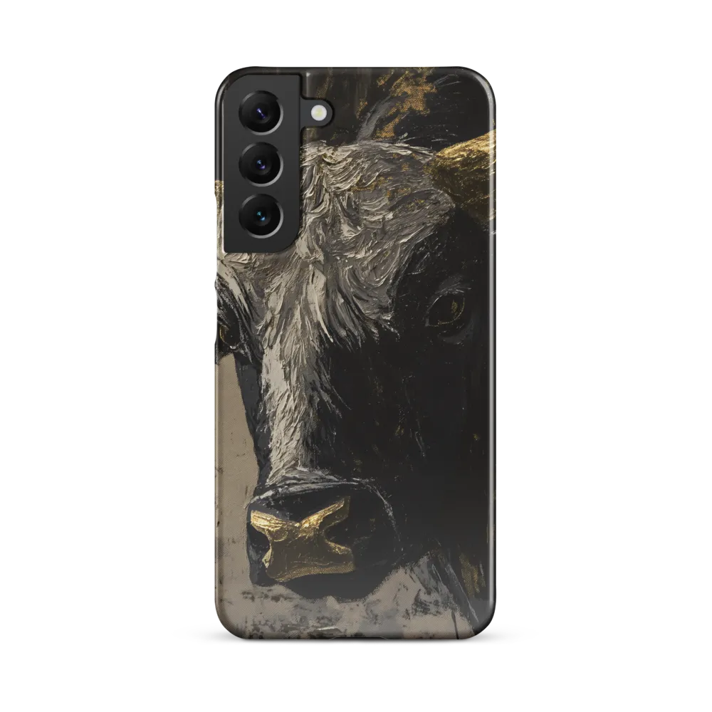Majestic Bull: The Power in Black and Gold