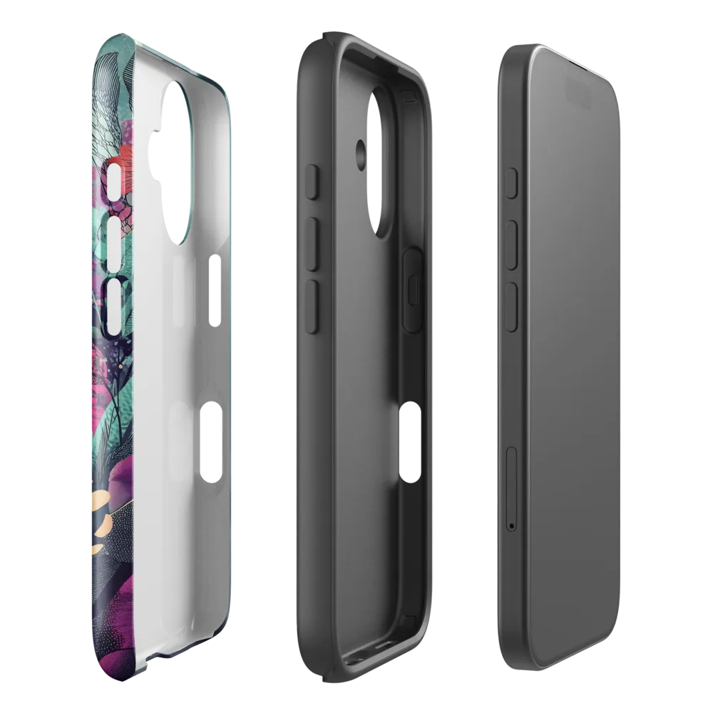 Whimsical Garden Symphony | Phone Case |  16 | Tough Case | Glossy