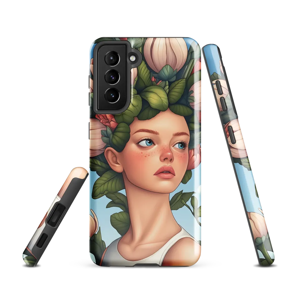 Whispers of Serenity | Phone Case |  S21 | Tough Case | Glossy