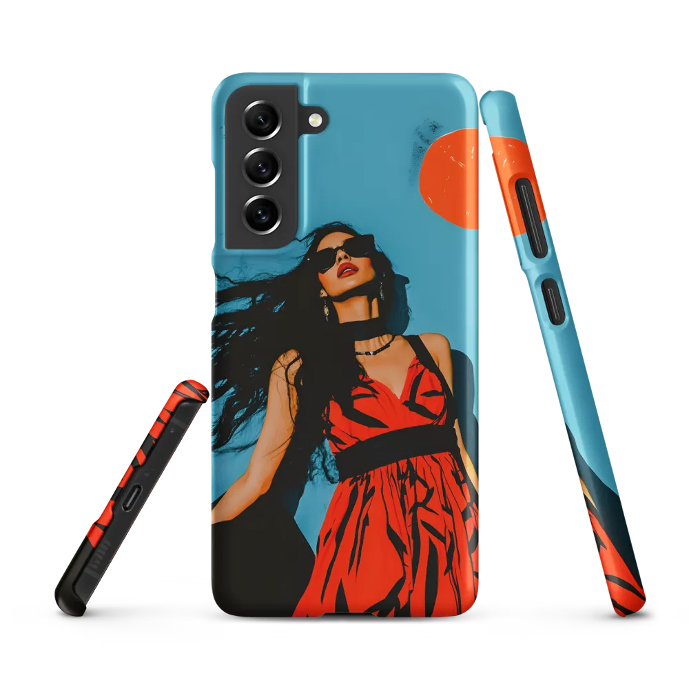 Sunset in Fashion: A Modern Portrait