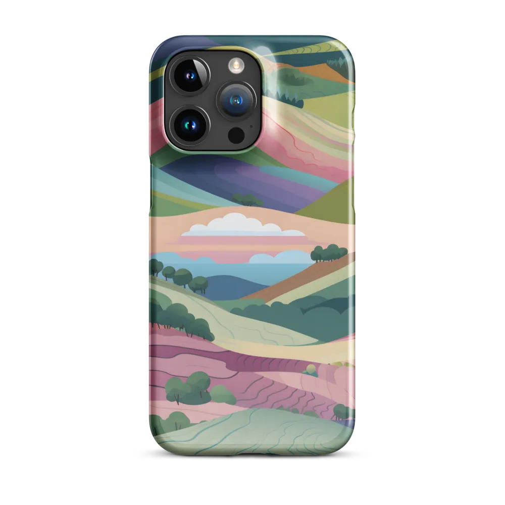 Harmonious Hills | Phone Case |  15 Pro Max | Snap Case | Glossy